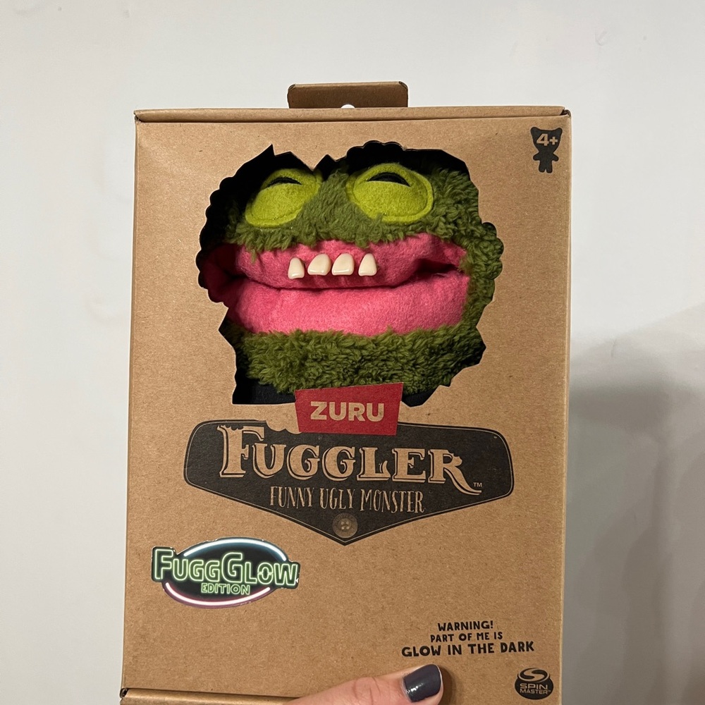Fuggler Funny Ugly Monster - Green and Pink